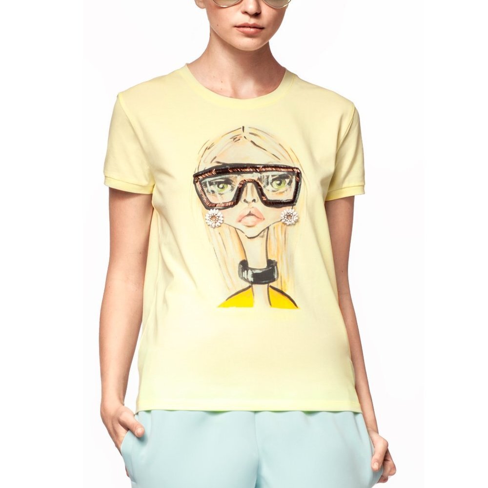 O'Blanc Memories Embroidery T-shirt